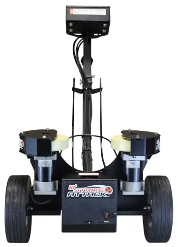 Sports Attack Lil Strike Attack Soccer Ball Throwing Machine (DC Model) | Realistic Kicks & Passes for Youth Training - view 3