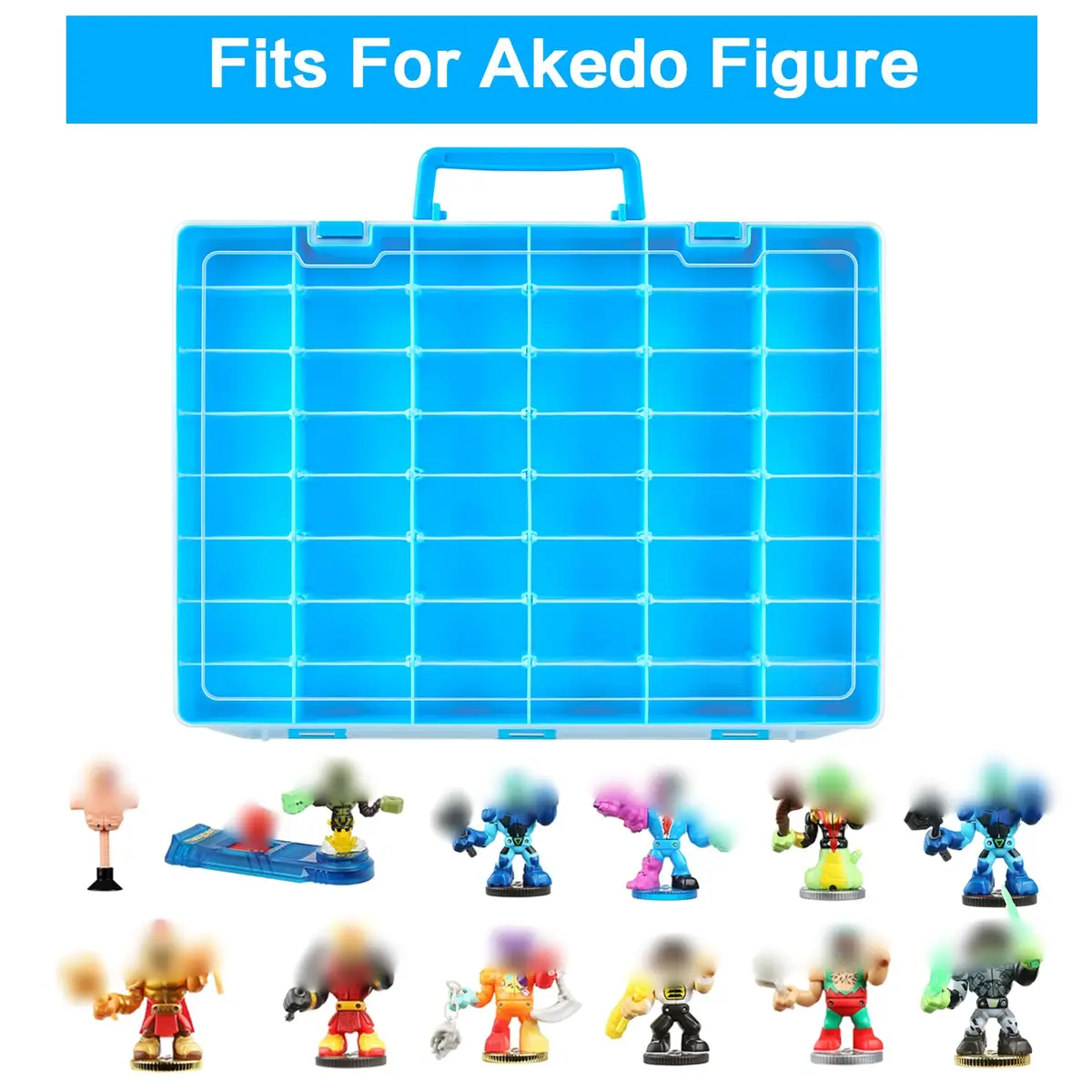 Aptbyte Rose Red Display Enclosure | Compatible with Akedo Ultimate Arcade Warriors Starter Pack - view 2