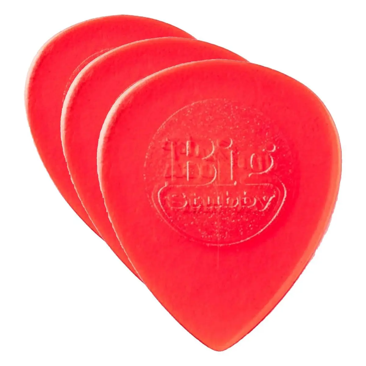 Jim Dunlop Big Stubby Pick 1.0MM | Contoured Lexan Guitar Pick for Fast Licks - main product image