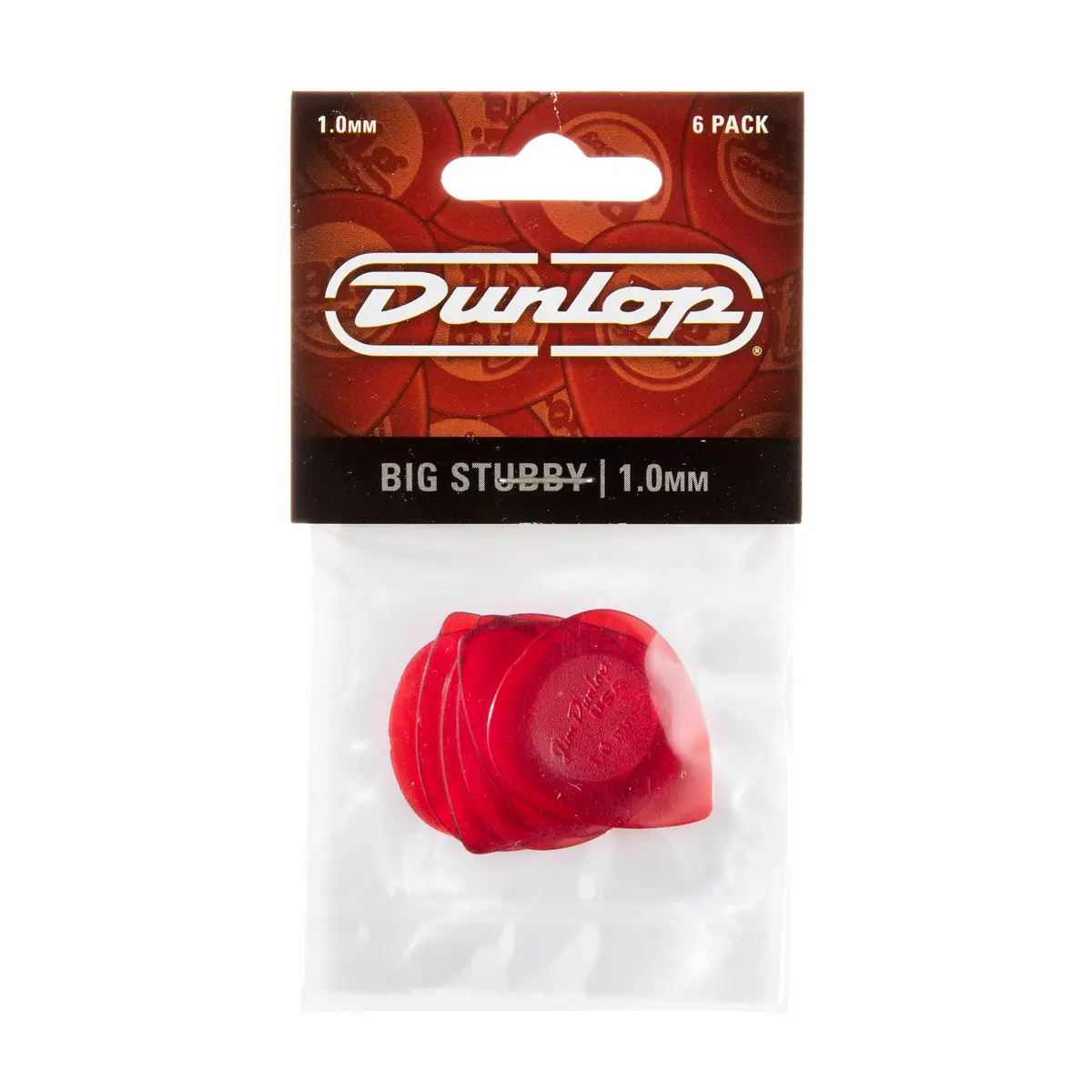 Jim Dunlop Big Stubby Pick 1.0MM | Contoured Lexan Guitar Pick for Fast Licks - view 4
