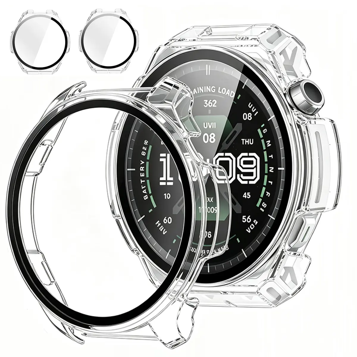 Rc-Z Screen Protector Case for Amazfit Balance 3 | Shock-Resistant Slim Cover (70-120 chars) - main product image