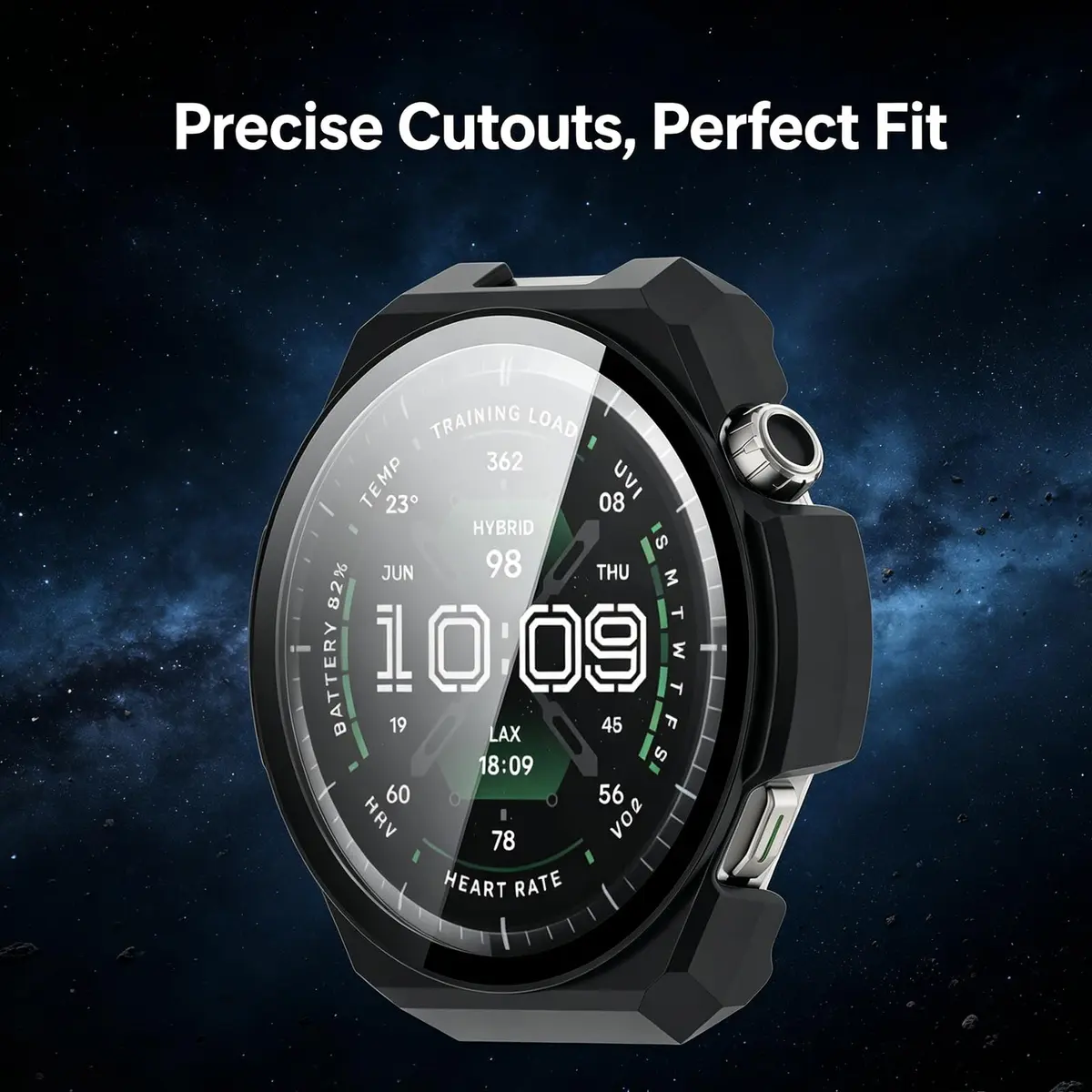 Rc-Z Screen Protector Case for Amazfit Balance 3 | Shock-Resistant Slim Cover (70-120 chars) - view 5