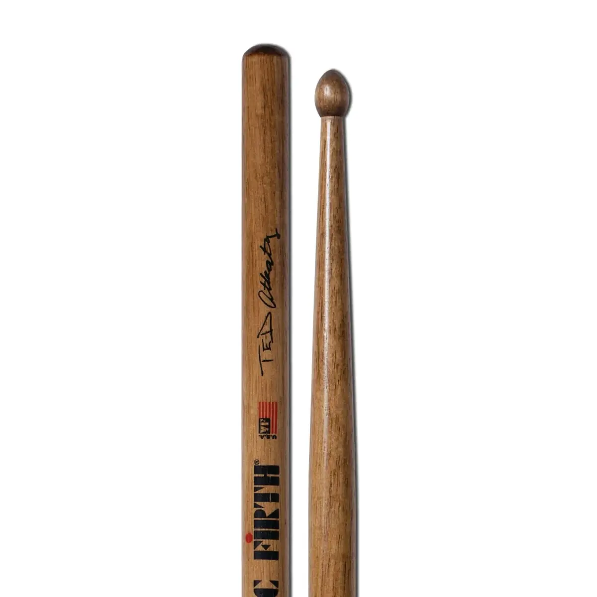 Vic Firth Symphonic Collection Ted Atkatz Drumsticks 17in | Long Taper, Persimmon, Oval Tip - view 4