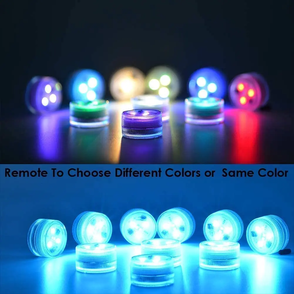 LUXJET Halloween Pumpkin Lights with Remote | Waterproof LED Tea Lights for Indoor & Outdoor Decor - view 5