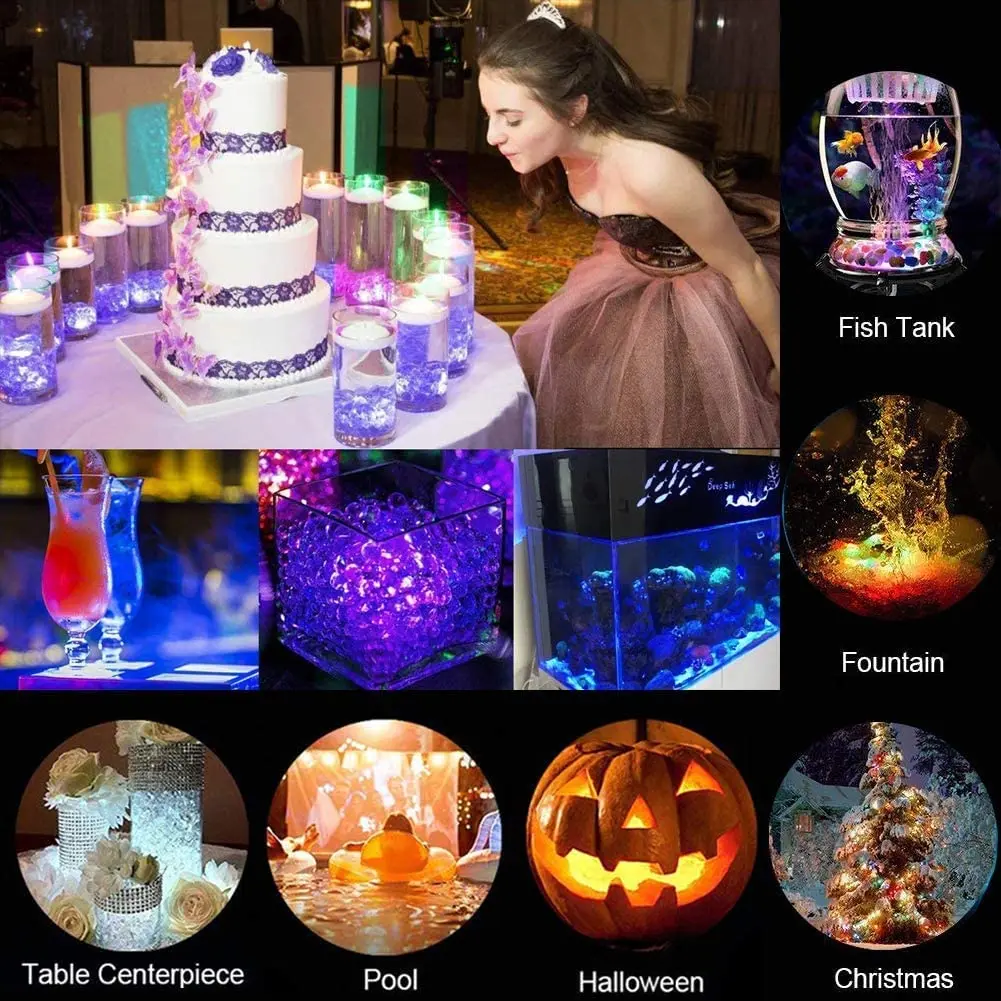 LUXJET Halloween Pumpkin Lights with Remote | Waterproof LED Tea Lights for Indoor & Outdoor Decor - view 8