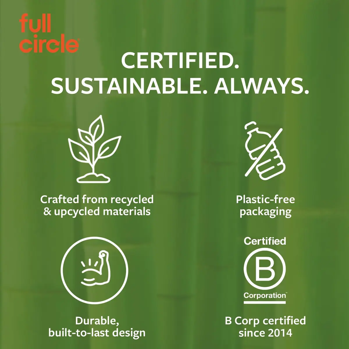 Full Circle Dish Brush Set with Scraper, 24-Pack | Eco-Friendly Bamboo Handle & Recycled Bristles - view 6