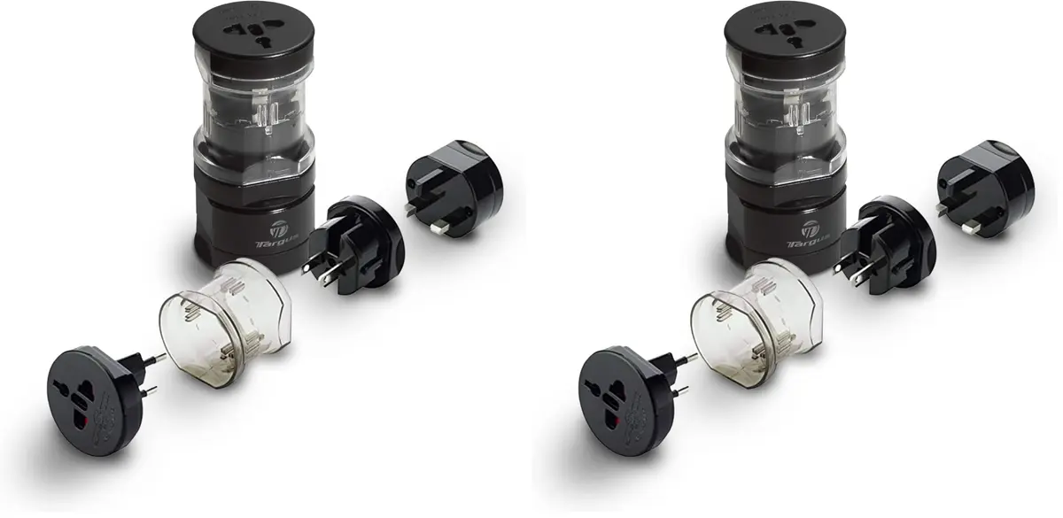 Targus Universal Travel Adapter, International Plug Adapter, Compact & Safe for Worldwide Use - main product image