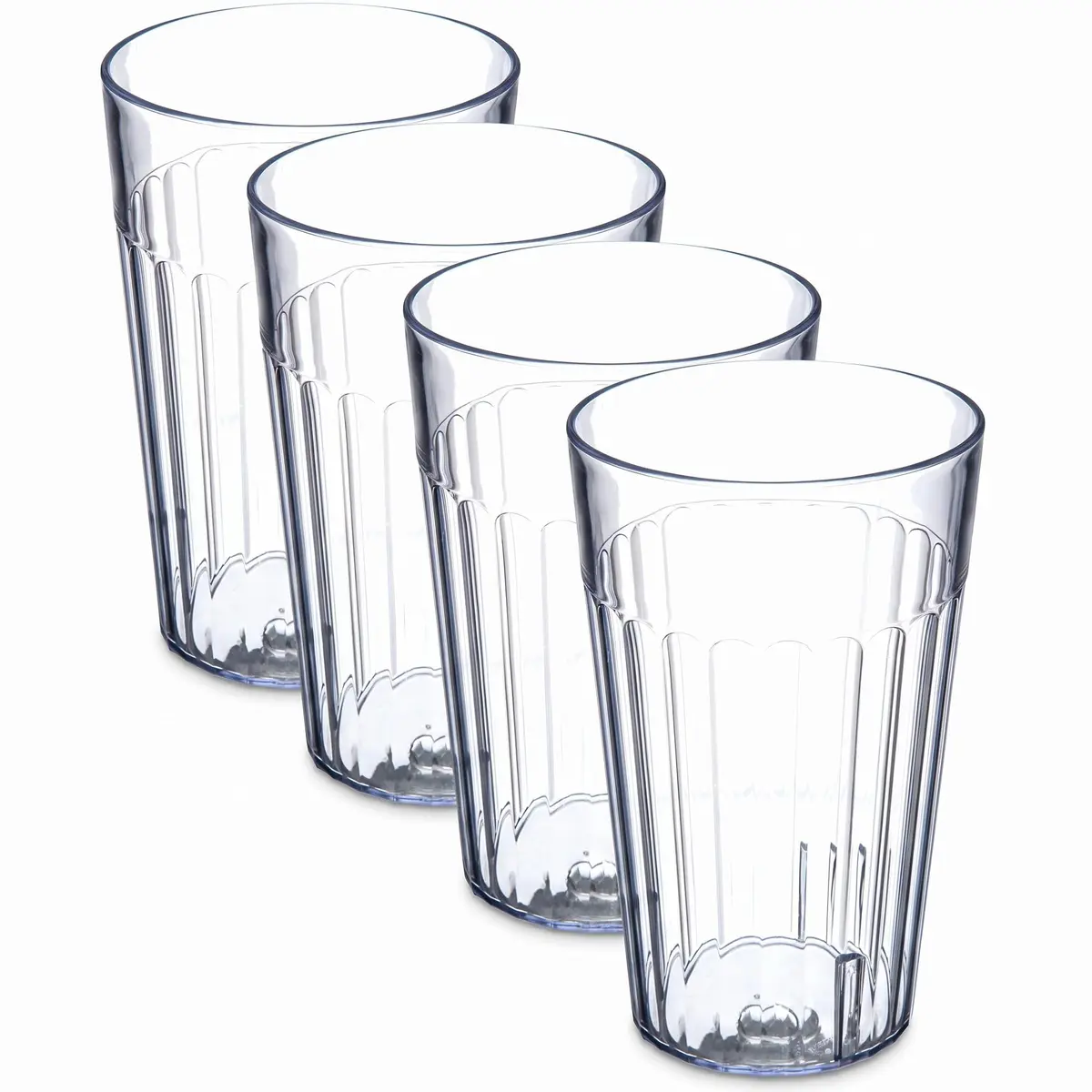 Carlisle FoodService Products Bistro Tumbler, Plastic Cups for Water or Drinks, 20 Oz | Durable, BPA-Free, Dishwasher Safe - main product image