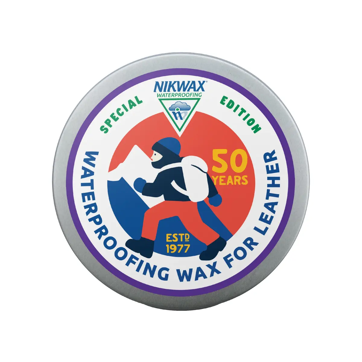 Nikwax Waterproofing Wax for Leather 2.8 Ounce | Water Repellency & Leather Care - main product image