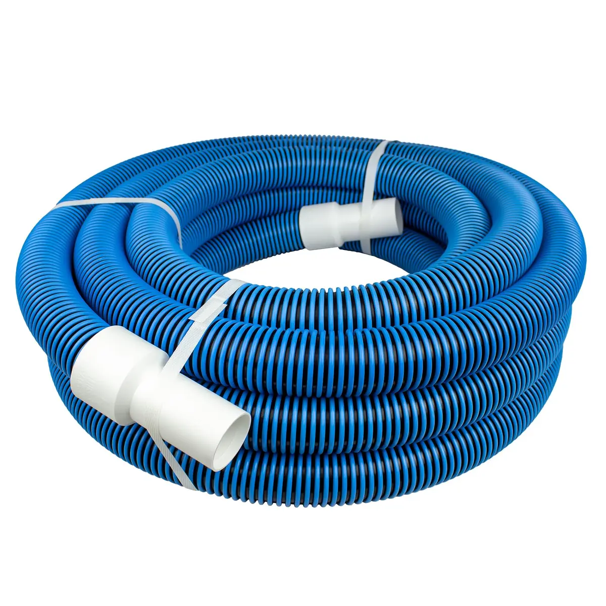Poolmaven Manual Pool Vacuum Hose 40 ft | Made in USA, 1-1/2 in. Diameter, Flexible EVA, Dependable for Manual Pool Cleaning - main product image