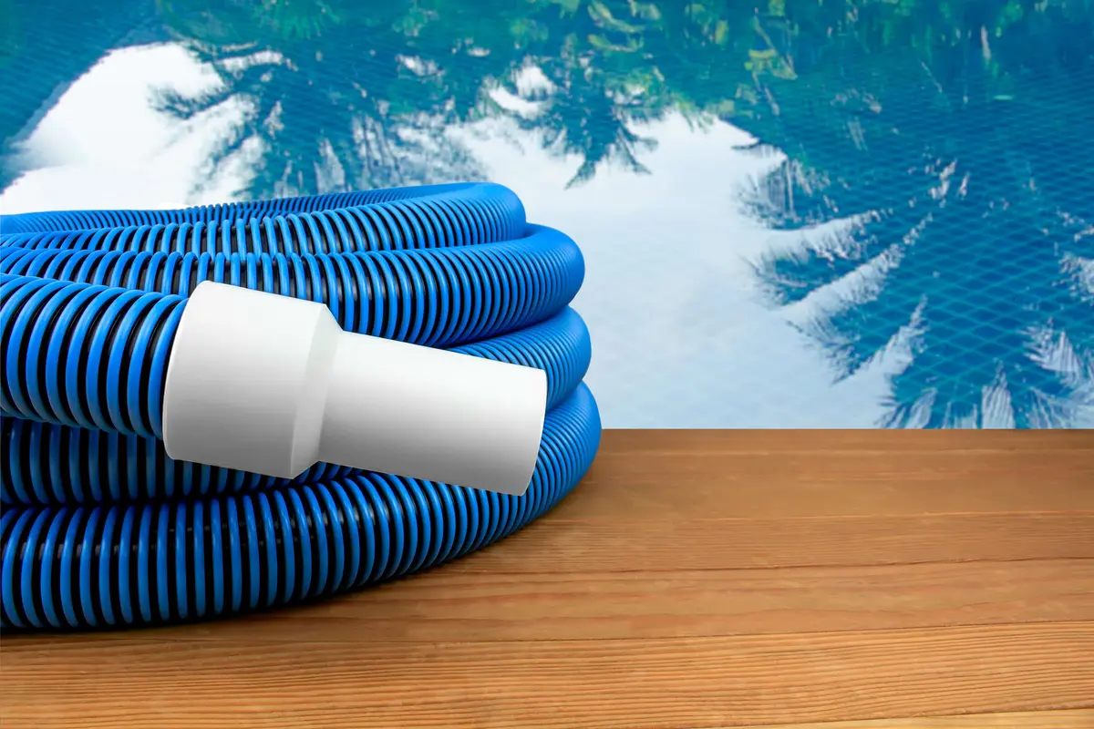 Poolmaven Manual Pool Vacuum Hose 40 ft | Made in USA, 1-1/2 in. Diameter, Flexible EVA, Dependable for Manual Pool Cleaning - view 7