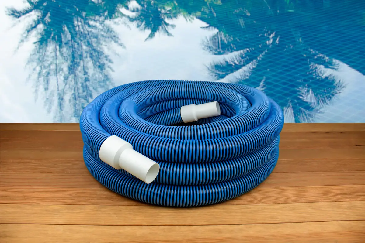 Poolmaven Manual Pool Vacuum Hose, 30 Ft x 1-1/2 in., Made in USA | Flexible EVA Spiral-Wound Hose for Manual Pool Cleaning - view 8