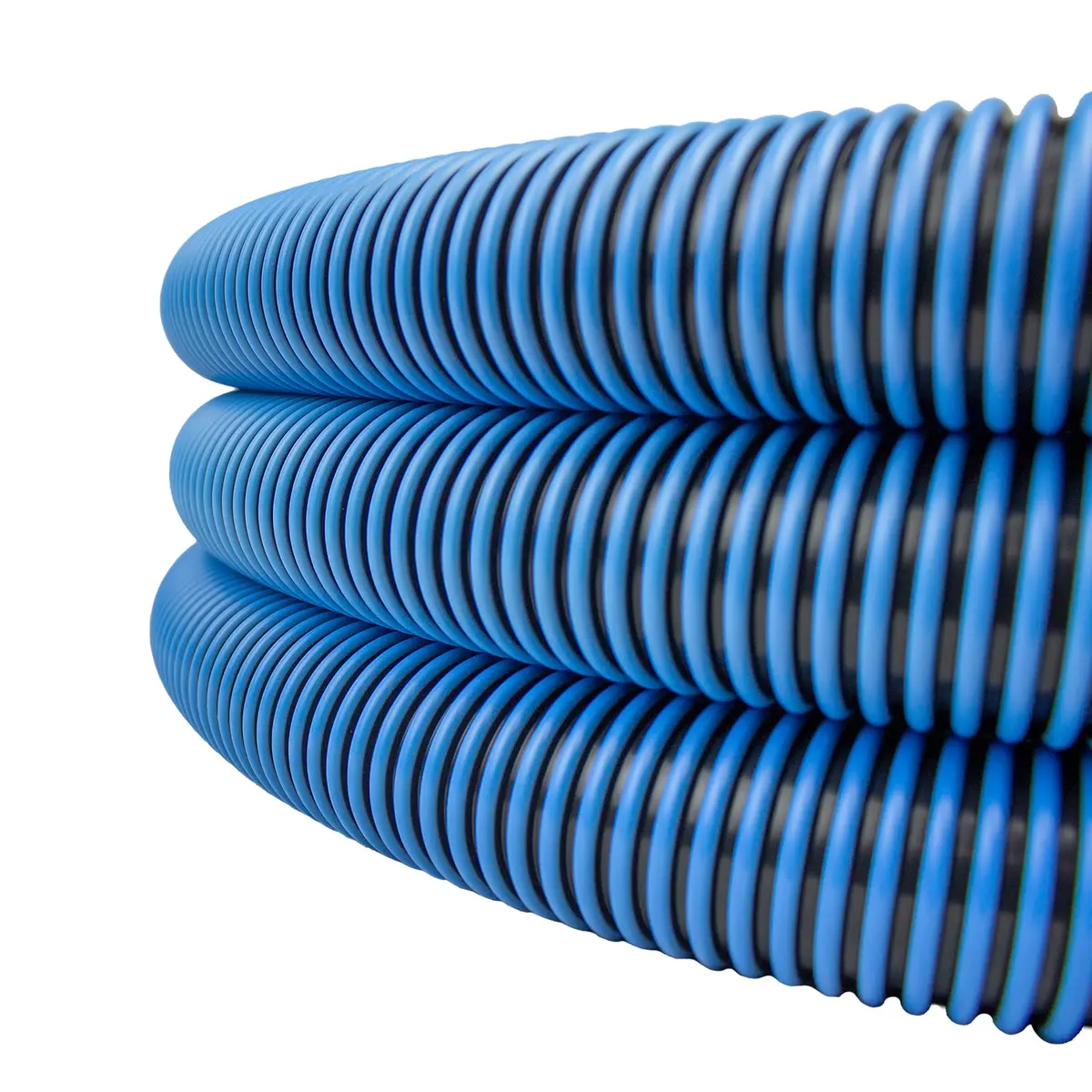 Poolmaven Manual Pool Vacuum Hose, 30 Ft x 1-1/2 in., Made in USA | Flexible EVA Spiral-Wound Hose for Manual Pool Cleaning - view 9