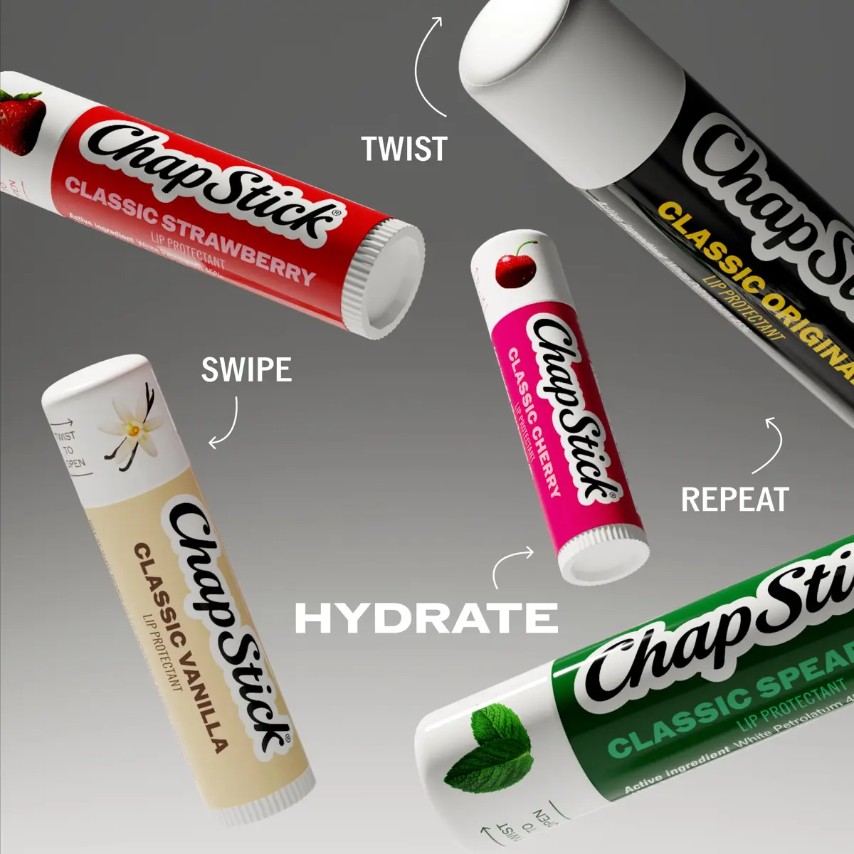 ChapStick Classic Original Lip Protectant Stick 0.15 oz (3.5g) | Hydrates & Protects Dry Lips - view 9