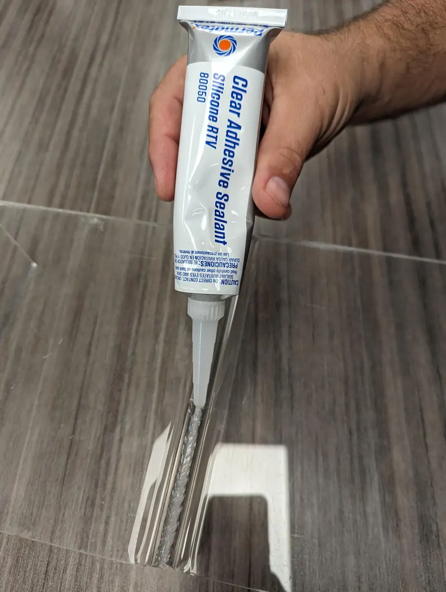 Permatex Clear RTV Silicone Adhesive Sealant 3 oz | Waterproof, Flexible, Indoor & Outdoor Use - view 4