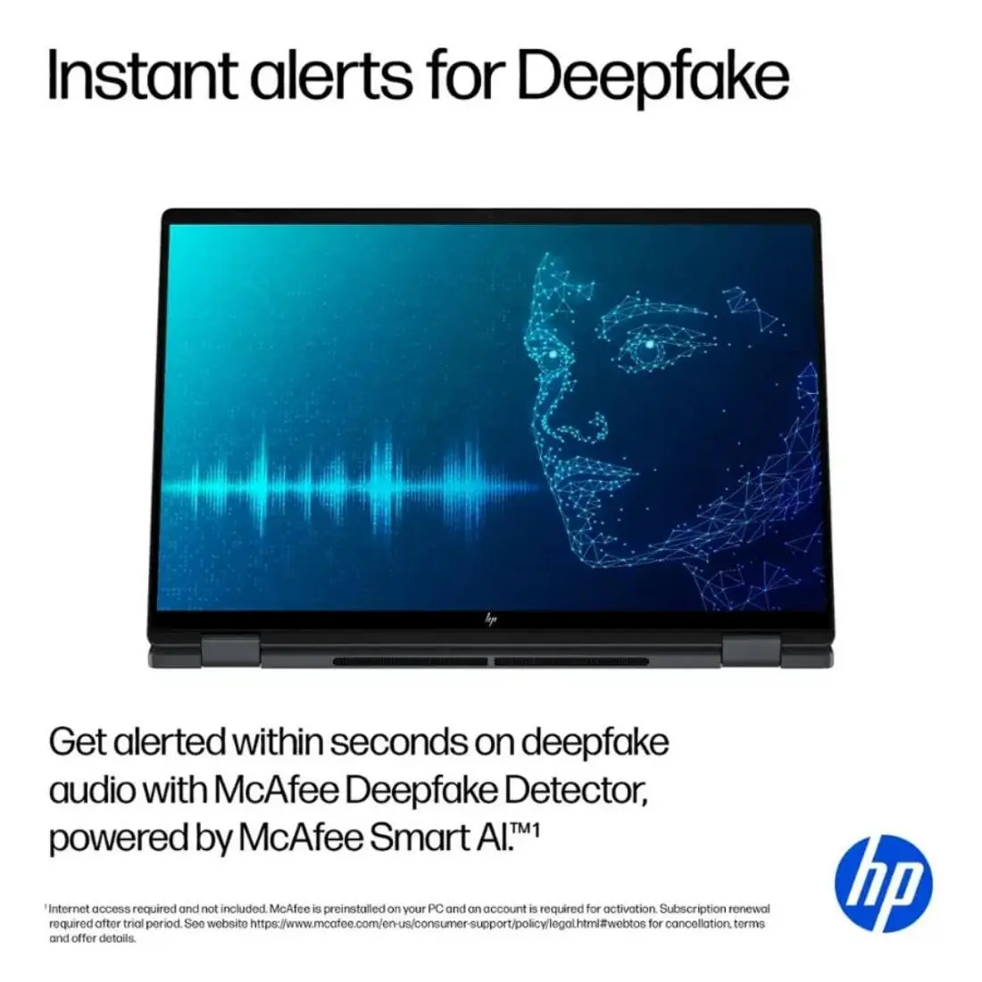 HP OmniBook X Flip 2-in-1 16" 2K Touchscreen Laptop,Intel Ultra 7,Arc 140V | 16GB RAM, 1TB SSD, Windows 11 Pro - view 8